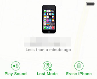find my iphone icloud lost mode