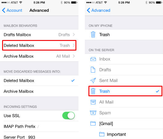 How to Empty Trash on iPhone 6/5/4 (Mail/Photos/Notes)