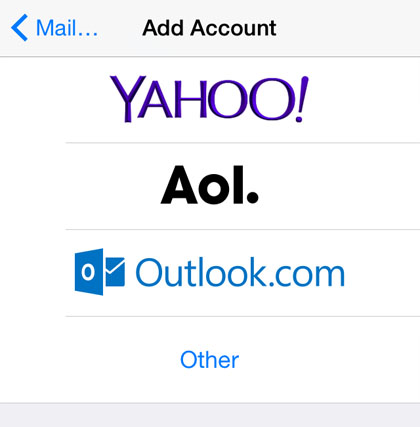 How To Add A Hotmail Account To Iphone Mail The Iphone Faq