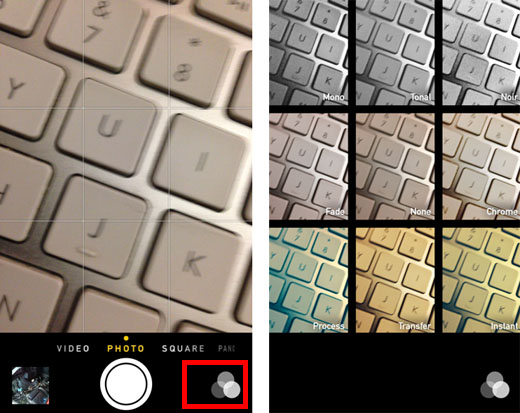 All About Using Filters in the iOS 7 Camera App | The iPhone FAQ