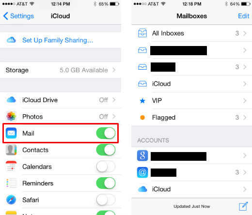 how to set up icloud email on android phone