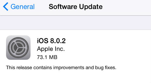 iOS 8.0.2