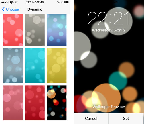 Unlock Hidden Dynamic Wallpapers in iOS 7  The iPhone FAQ